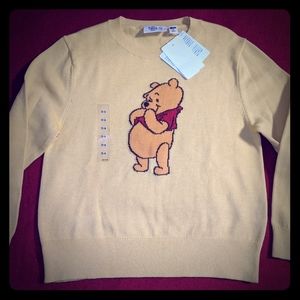 NWT Yellow UNI QLO  Boys Sweater Size 5/6
